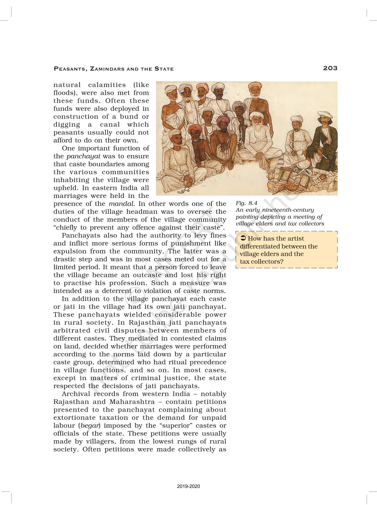 Peasants Zamindars And The State Ncert Book Of Class 12 Themes In